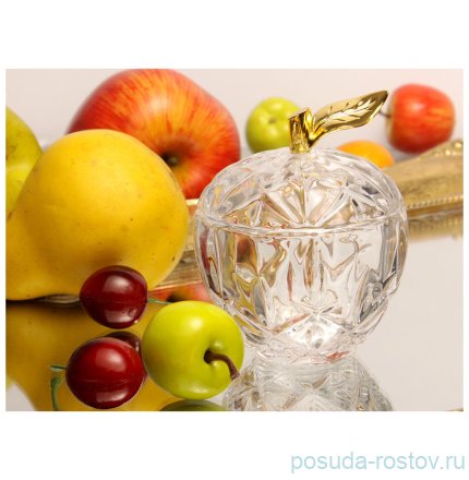 Креманка 7,5 х 10 см с крышкой &quot;Яблоко /Muza&quot; / 206054