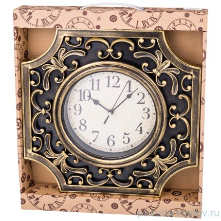 Часы настенные 30 х 30 см кварцевые &quot;ROYAL HOUSE&quot; / 187957