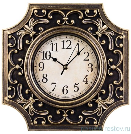 Часы настенные 30 х 30 см кварцевые &quot;ROYAL HOUSE&quot; / 187957