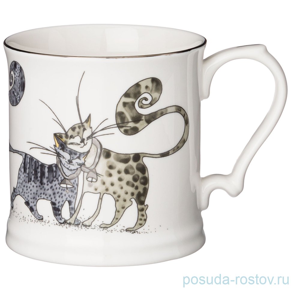 Кружка 400 мл "Котики" / 258755