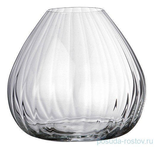 Ваза для цветов 18 см "Без декора" / 084071