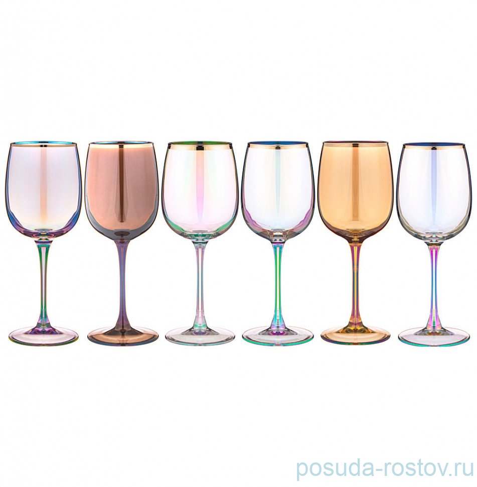 Бокалы для белого вина 420 мл 6 шт "Miracle" / 300582