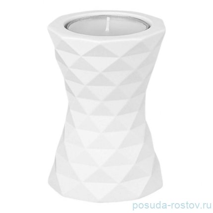 Подсвечник со свечой  8.5*8.5*12.5см (свеча ароматическая в комплекте) / 361259