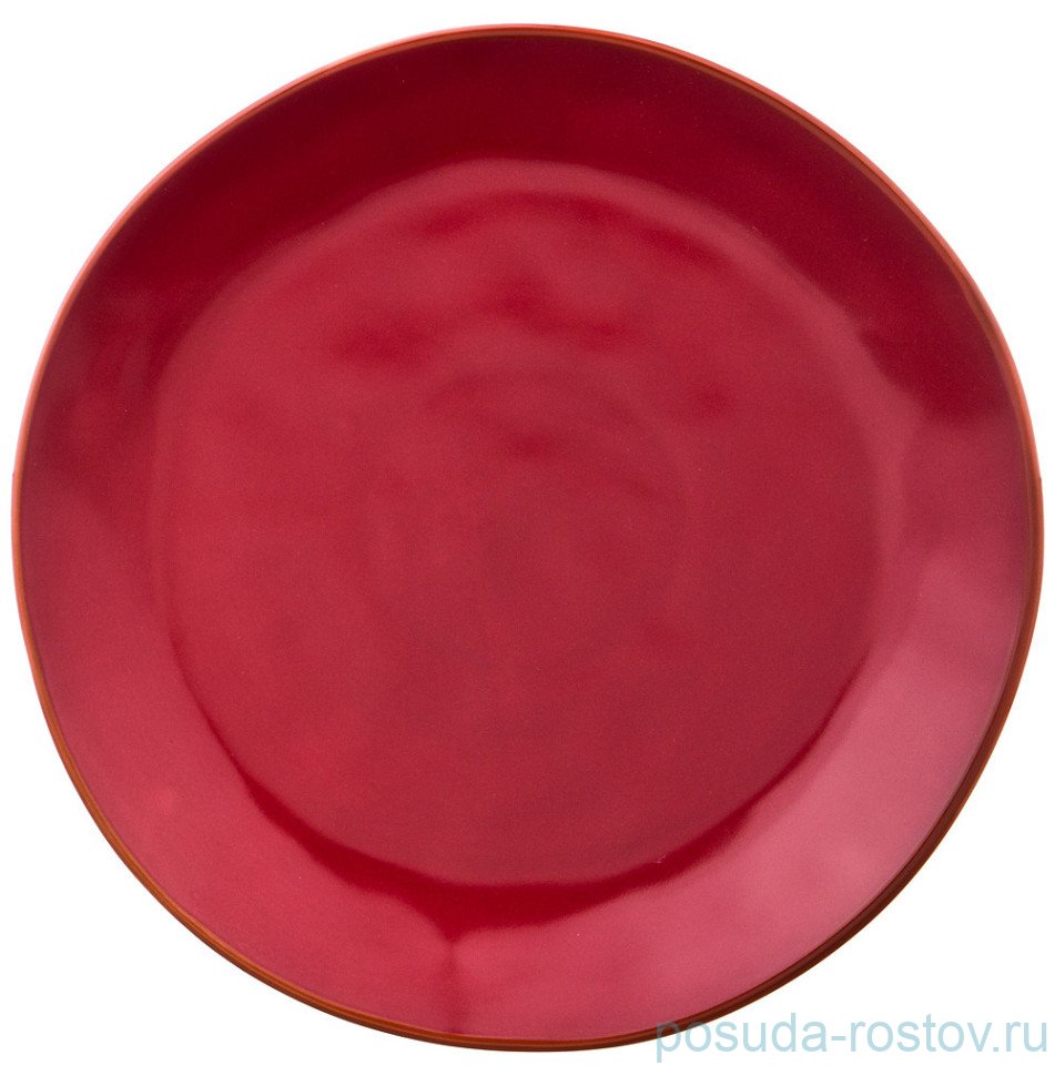Тарелка 26 см 1 шт "Concerto /Винно-красный" / 199940 Тарелка 26 см 1 шт "Concerto /Винно-красный" / 199940