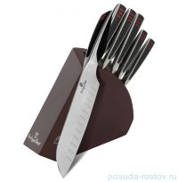 Набор кухонных ножей 6 предметов на подставке &quot;Phantom Line&quot;. / 136402