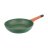 Сковорода 20 х 4,5 см с антипригарным покрытием зелёная &quot;Agness /Megastone&quot; / 220879
