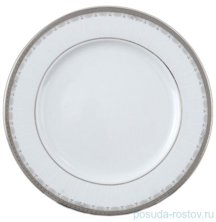 Набор тарелок 25 см 6 шт &quot;Опал /Платиновая лента&quot; / 056522