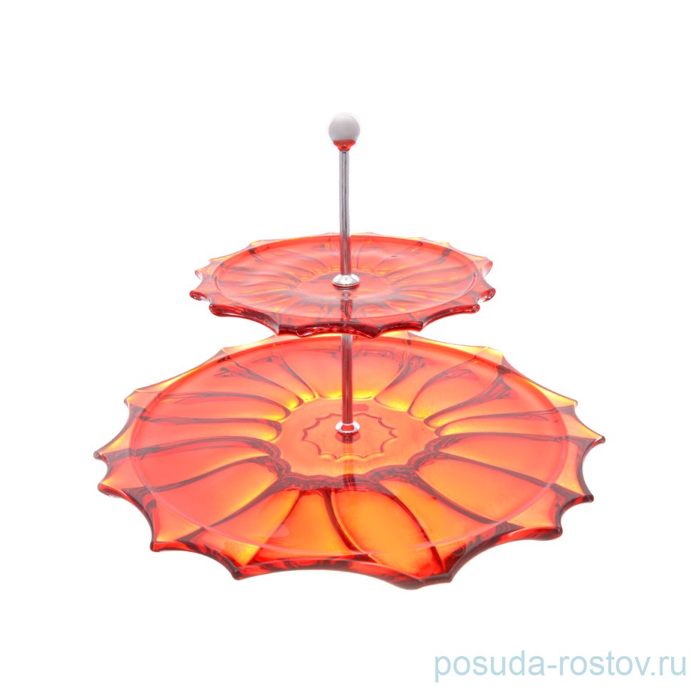 Этажерка 2-х ярусная "Plantica /Красная" / 231482 Этажерка 2-х ярусная "Plantica /Красная" / 231482