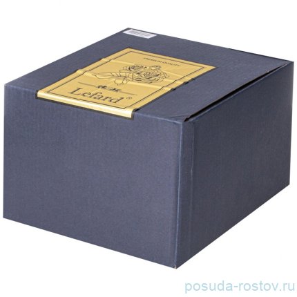 Конфетница 17 х 15,5 см с крышкой амбер &quot;Bohema&quot;  / 349461