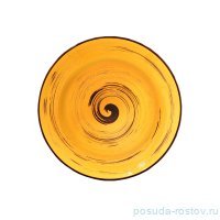 Тарелка 28,5 см глубокая жёлтая &quot;Spiral&quot; / 261611