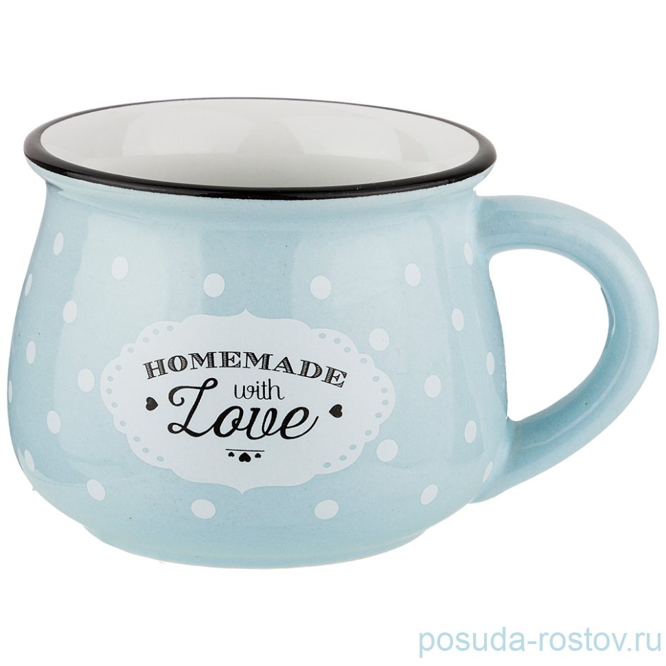 Кружка 250 мл "Милый прованс /Голубой" / 207885 Кружка 250 мл "Милый прованс /Голубой" / 207885