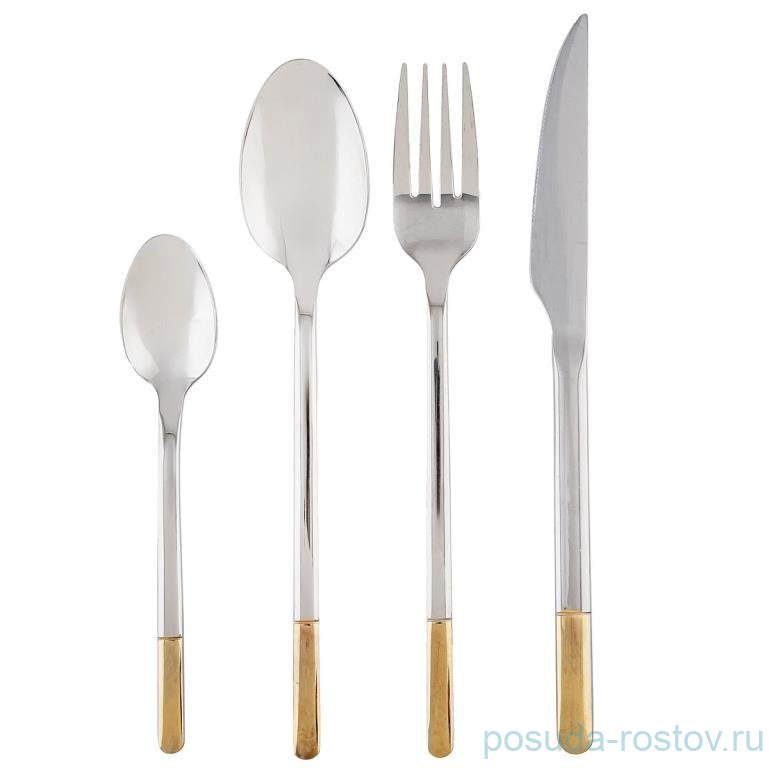 Столовые приборы 24 предмета на 6 персон "Ella Gold" / 367710 Столовые приборы 24 предмета на 6 персон "Ella Gold" / 367710