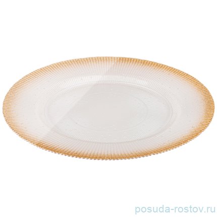 Тарелка 28 см &quot;glamour gold&quot; / 259712