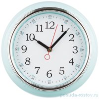 Часы настенные 26 см кварцевые голубые &quot;LOVELY HOME&quot; / 187999