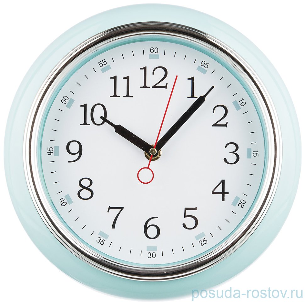 Часы настенные 26 см кварцевые голубые "LOVELY HOME" / 187999 Часы настенные 26 см кварцевые голубые "LOVELY HOME" / 187999