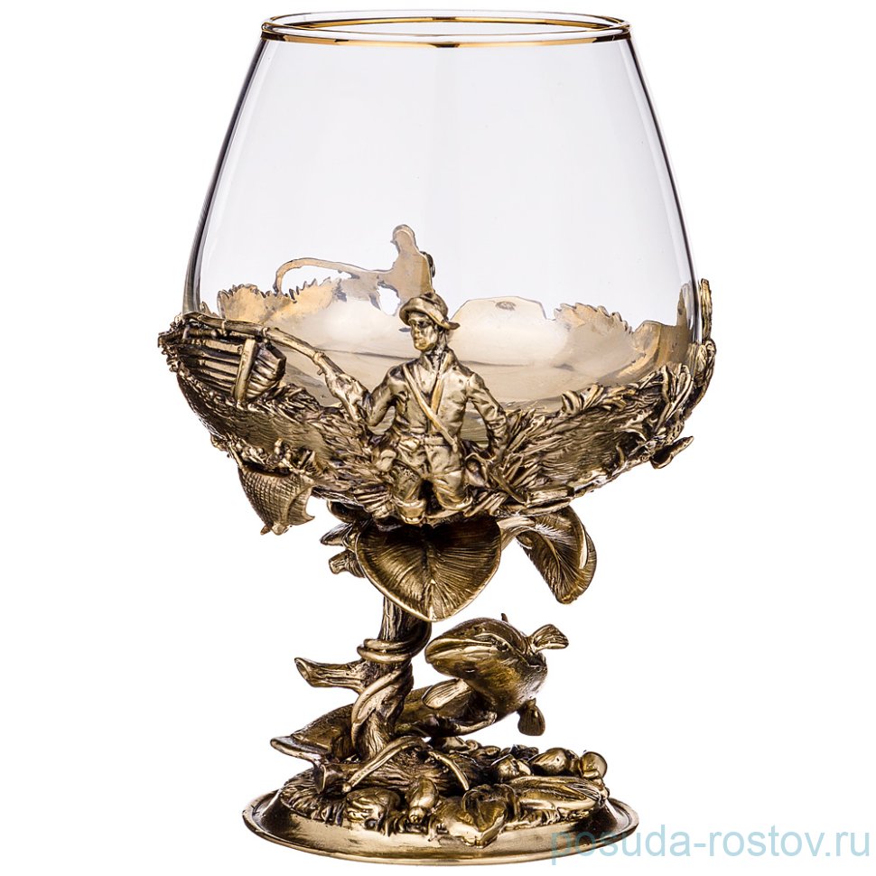 Бокал для бренди 450 мл "Рыбалка" / 190703