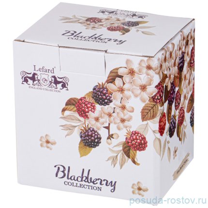 Кружка 400 мл заварочная с ситом &quot;Ежевика&quot; / 254067