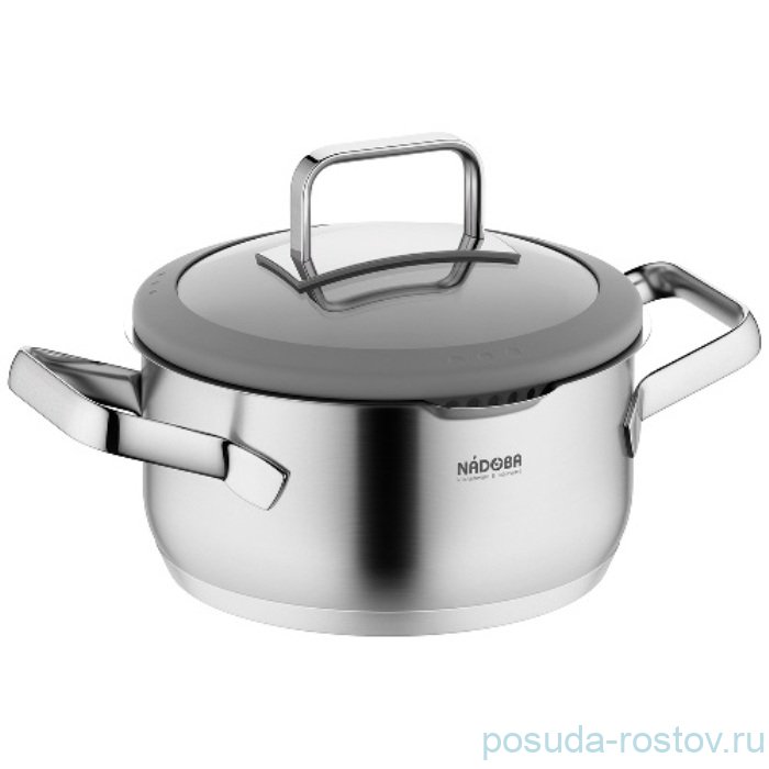 Кастрюля 18 см со стеклянной крышкой 2,1 л "GERDA" / 259527 Кастрюля 18 см со стеклянной крышкой 2,1 л "GERDA" / 259527