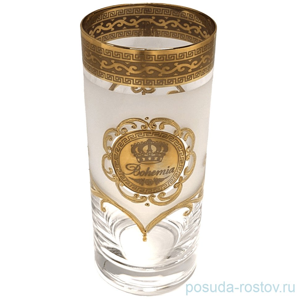 Стаканы для воды 300 мл 6 шт "Барлайн /Богемия /Антик золото" E-V / 310577 Стаканы для воды 300 мл 6 шт "Барлайн /Богемия /Антик золото" E-V / 310577