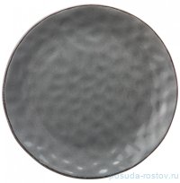 Тарелка 19 см 1 шт &quot;отражение /серая платина&quot; / 227647