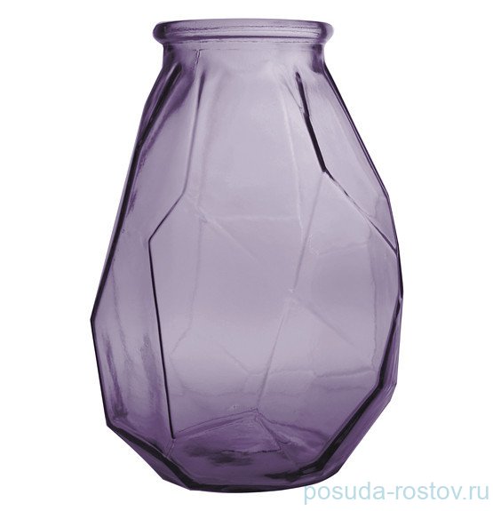 Ваза для цветов 35 см сиреневый "Origami" (инд.упаковка) / 323168
