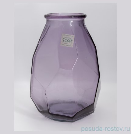 Ваза для цветов 35 см сиреневый &quot;Origami&quot; (инд.упаковка) / 323168