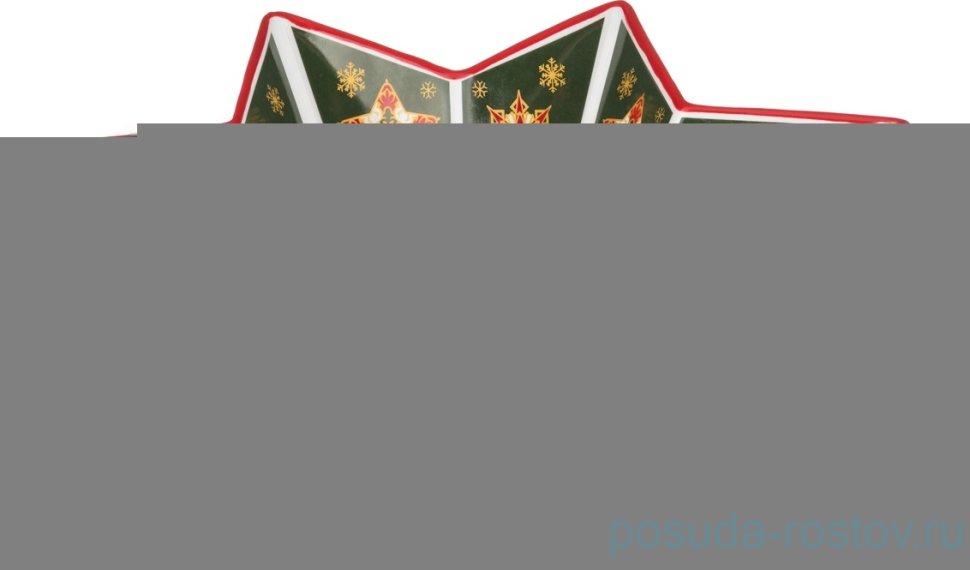 Салатник 32 х 6 см звезда "christmas collection /ёлка" / 192315