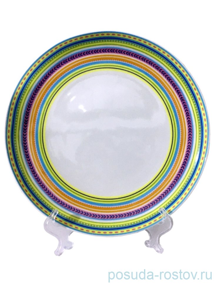Тарелка 26 см 1 шт "Том /Радужное настроение" / 231944