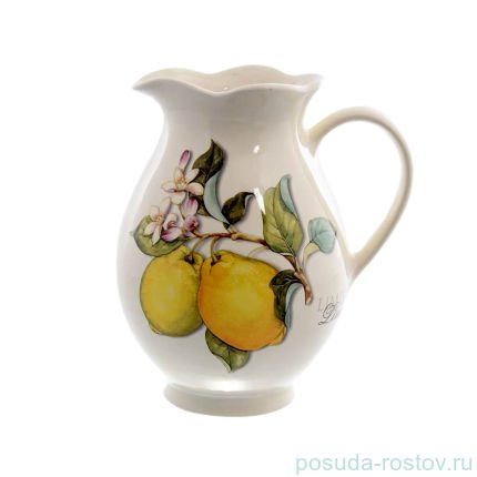 Кувшин для воды 2 л &quot;Artigianato ceramico /Лимоны&quot; / 156785