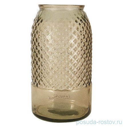 Ваза для цветов 28 см коричневая &quot;diamante&quot; / 292062