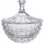 Конфетница 17,8 х 18,3 см с крышкой "Saphir" / 349007