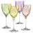 Бокалы для белого вина 250 мл 4 шт &quot;Кейт /Разноцветная фантазия&quot; / 111320