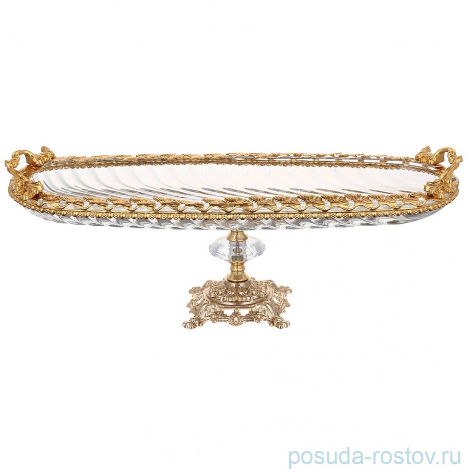 Блюдо овальное н/н с ручками / 370624 Блюдо овальное н/н с ручками / 370624