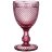 Бокалы для белого вина 300 мл 6 шт розовые &quot;Гранат /Muza color&quot; / 220740