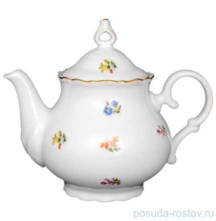 Заварочный чайник 500 мл &quot;Офелия /Мелкие цветы&quot; / 027404