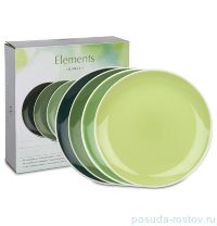 Набор тарелок 19 см 4 шт &quot;Вехстербах&quot; зелёный / 137491