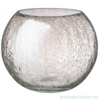 Ваза для цветов 21 см шар 4 л &quot;сracle white&quot; / 279802