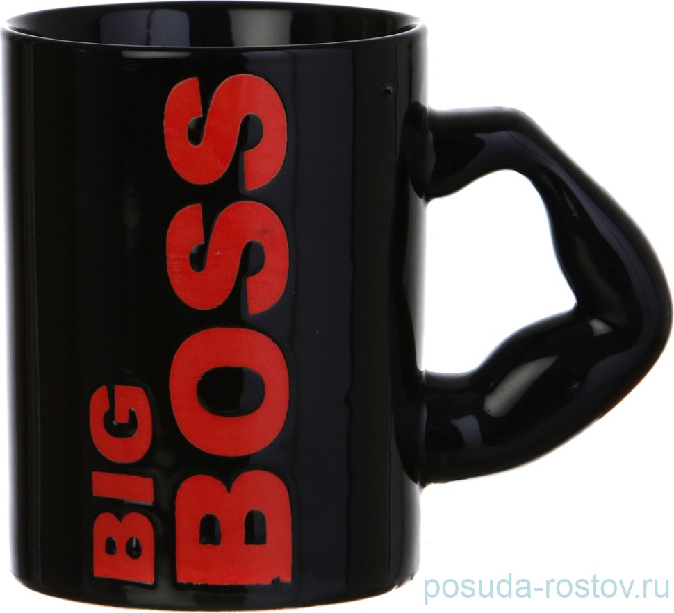 Кружка 500 мл чёрная "Big Boss" / 199196 Кружка 500 мл чёрная "Big Boss" / 199196