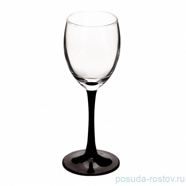 Рюмка 65 мл "Домино" чёрная ножка / 160707 Рюмка 65 мл "Домино" чёрная ножка / 160707