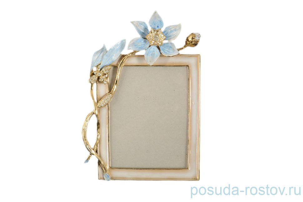 Фоторамка 30 см  Royal Classics "Клематис голубой /Стразы" / 105821