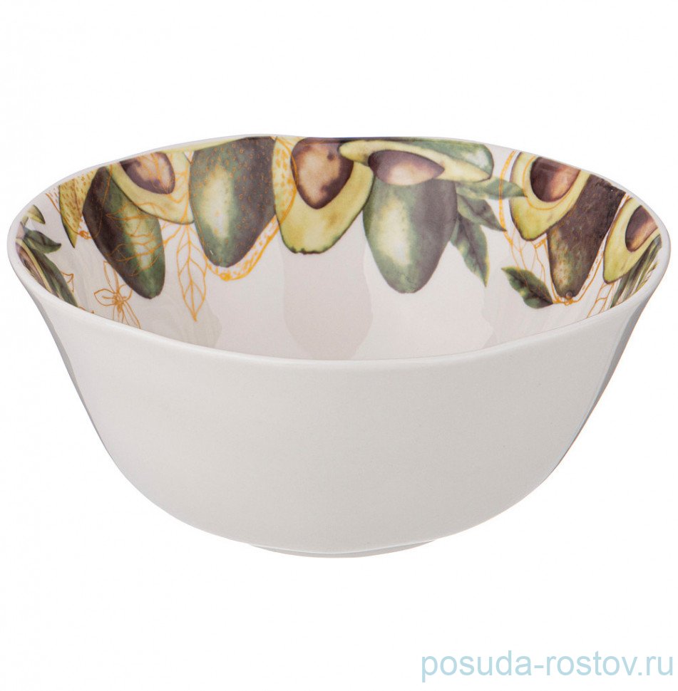 Салатник 16 х 7,5 см 650 мл "avocado" (4шт.) / 298385