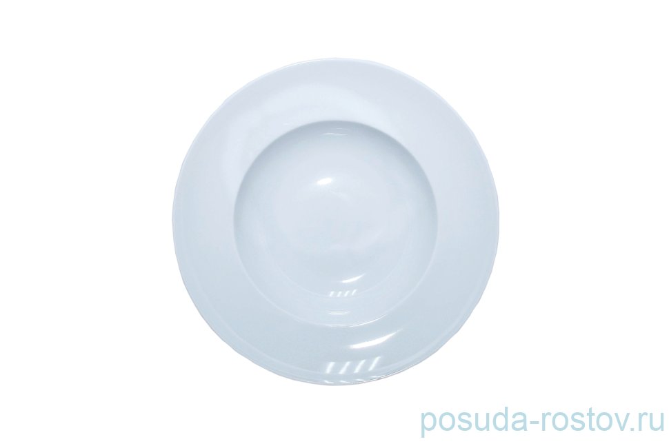 Набор тарелок для пасты 25 см 6 шт глубокие "Казуб /Без декора" / 252662 Набор тарелок для пасты 25 см 6 шт глубокие "Казуб /Без декора" / 252662