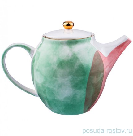 Заварочный чайник 1 л &quot;Парадиз /Микс цвета /С золотом&quot; / 187520