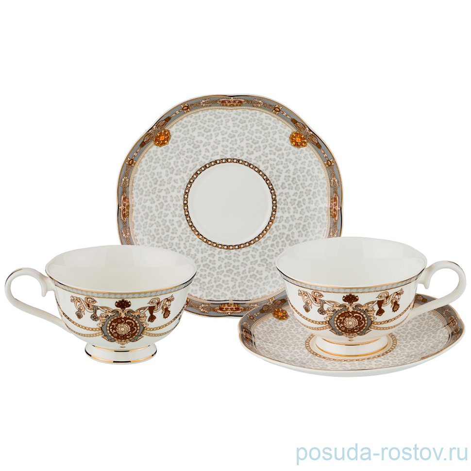 Набор чайных пар 250 мл 2 шт "magnifico" / 189301