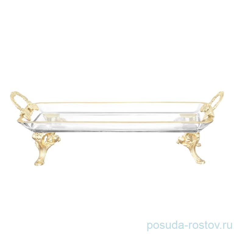 Рулетница н/н с ручками металл "Золотой ободок" / 346980 Рулетница н/н с ручками металл "Золотой ободок" / 346980