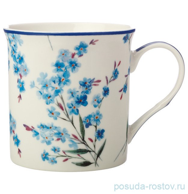 Кружка 300 мл "Незабудки" (подарочная металлическая банка) / 313746