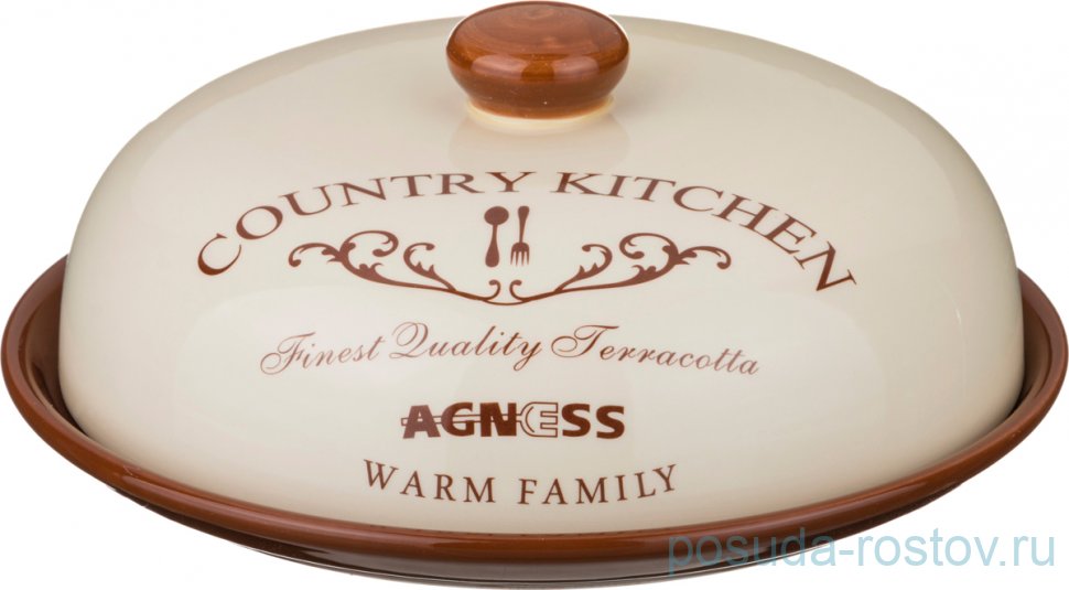 Блюдо для блинов 23 х 10 см с крышкой "Фэмили" / 196757 Блюдо для блинов 23 х 10 см с крышкой "Фэмили" / 196757