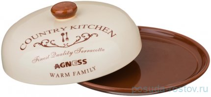 Блюдо для блинов 23 х 10 см с крышкой &quot;Фэмили&quot; / 196757