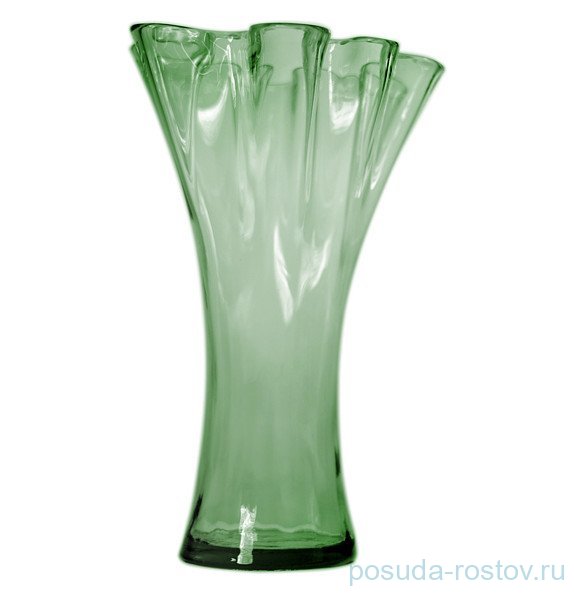 Ваза для цветов 30 см тёмно-зелёный "artesania" (инд.упаковка) / 323138