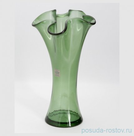 Ваза для цветов 30 см тёмно-зелёный &quot;artesania&quot; (инд.упаковка) / 323138